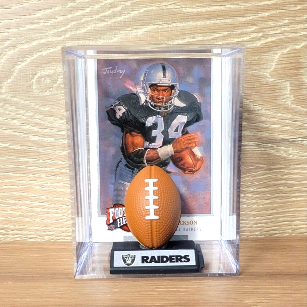 Bo Jackson Los Angeles Raiders Football Sports Box